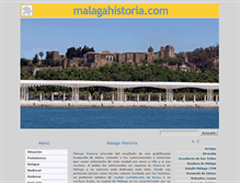 Tablet Screenshot of malagahistoria.com